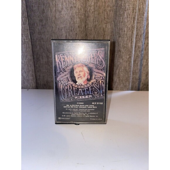 Kenny Rogers Twenty Greatest Hits (Cassette) - Picture 1 of 3
